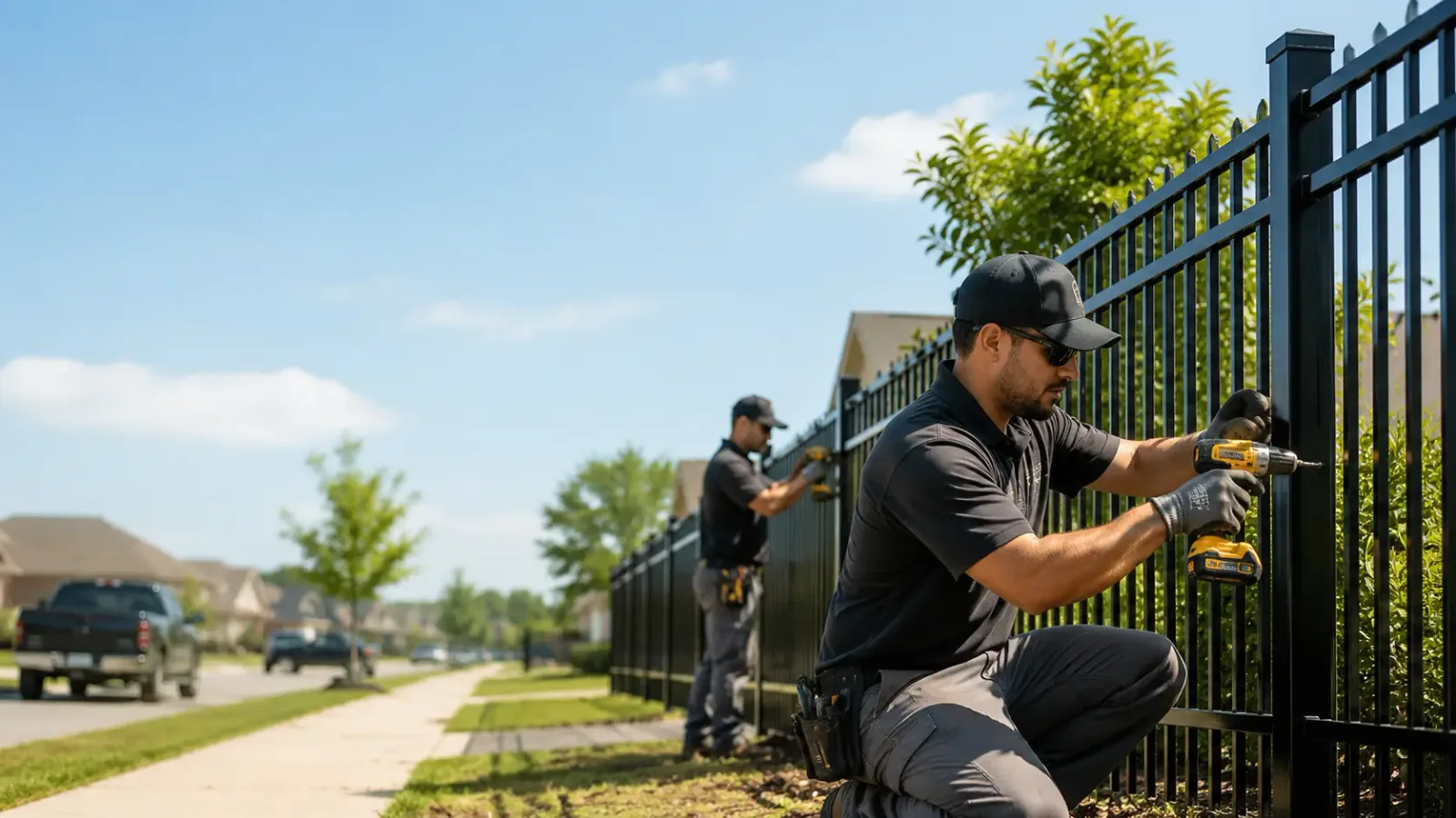 Metal Fence Installation in Vermontville, MI